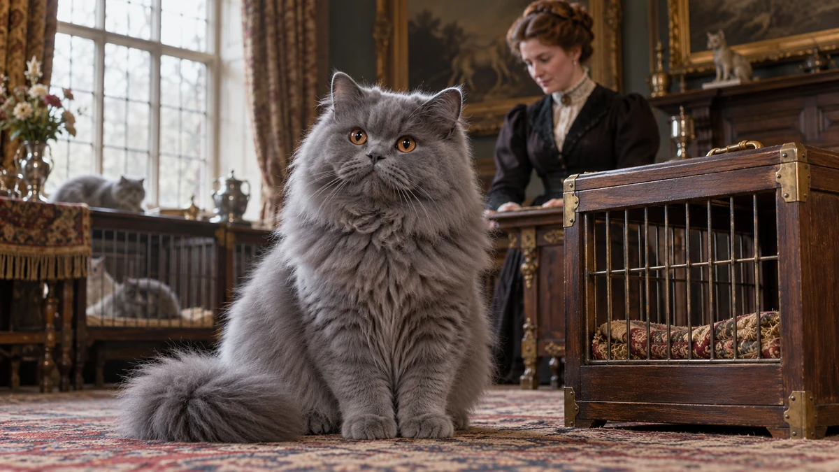 British Longhair kedi — ırkın tarihi ve kökeni